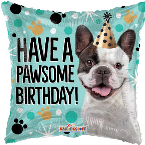 Ballon mylar-Have a Pawsome birthday