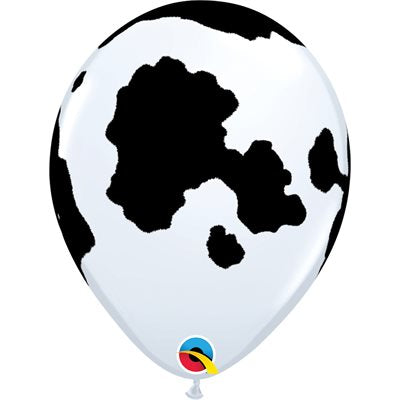 Ballon latex - Motif vache