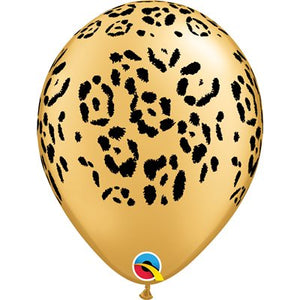 Ballon latex - Motif léopard