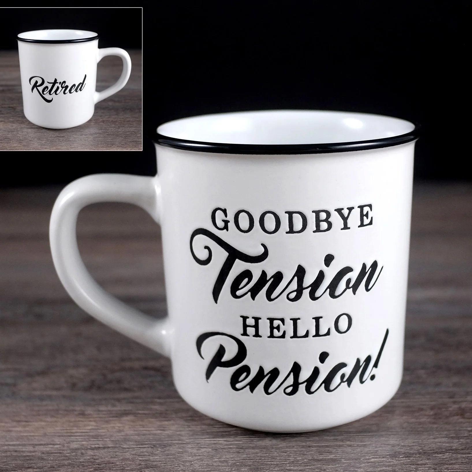 Tasse- Retired Hello pension