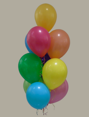 Bouquet de ballons colorés