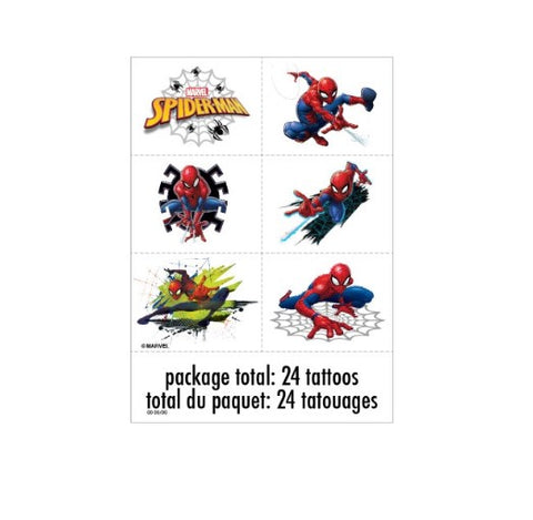 Tatouages Temporaires - Spiderman