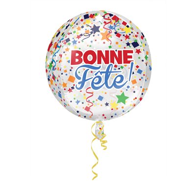 Ballon Orbz-Bonne Fête