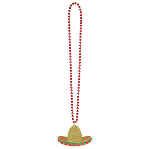 Collier Sombrero Mexicain
