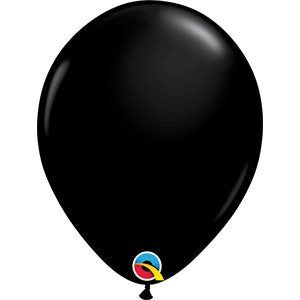 Ballon latex-Noir mat
