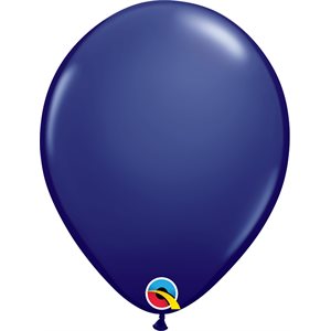 Ballon latex-Bleu navy