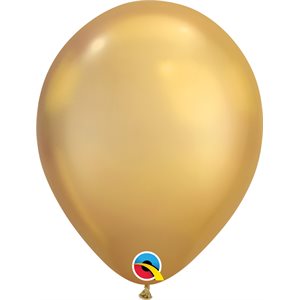 Ballon latex-Or chrome