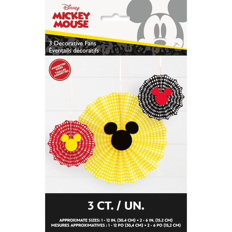 Éventails décoratifs Mickey Mouse