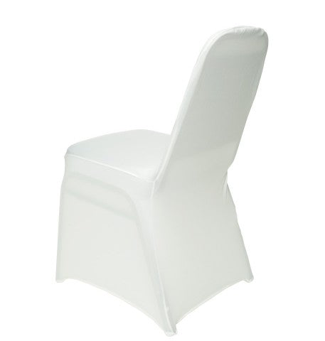 Couvre- chaise tissu blanc
