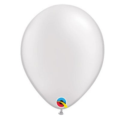 Ballon latex- Blanc perlé