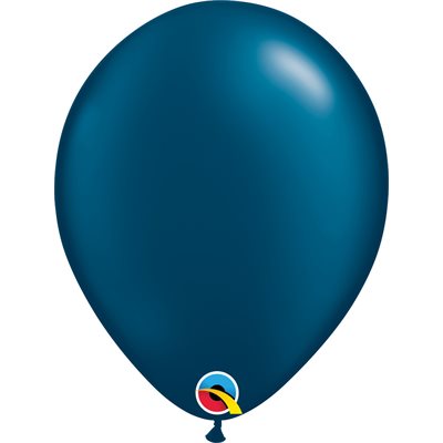 Ballon latex- Bleu marine