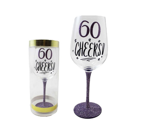 Coupe à vin -60 ans