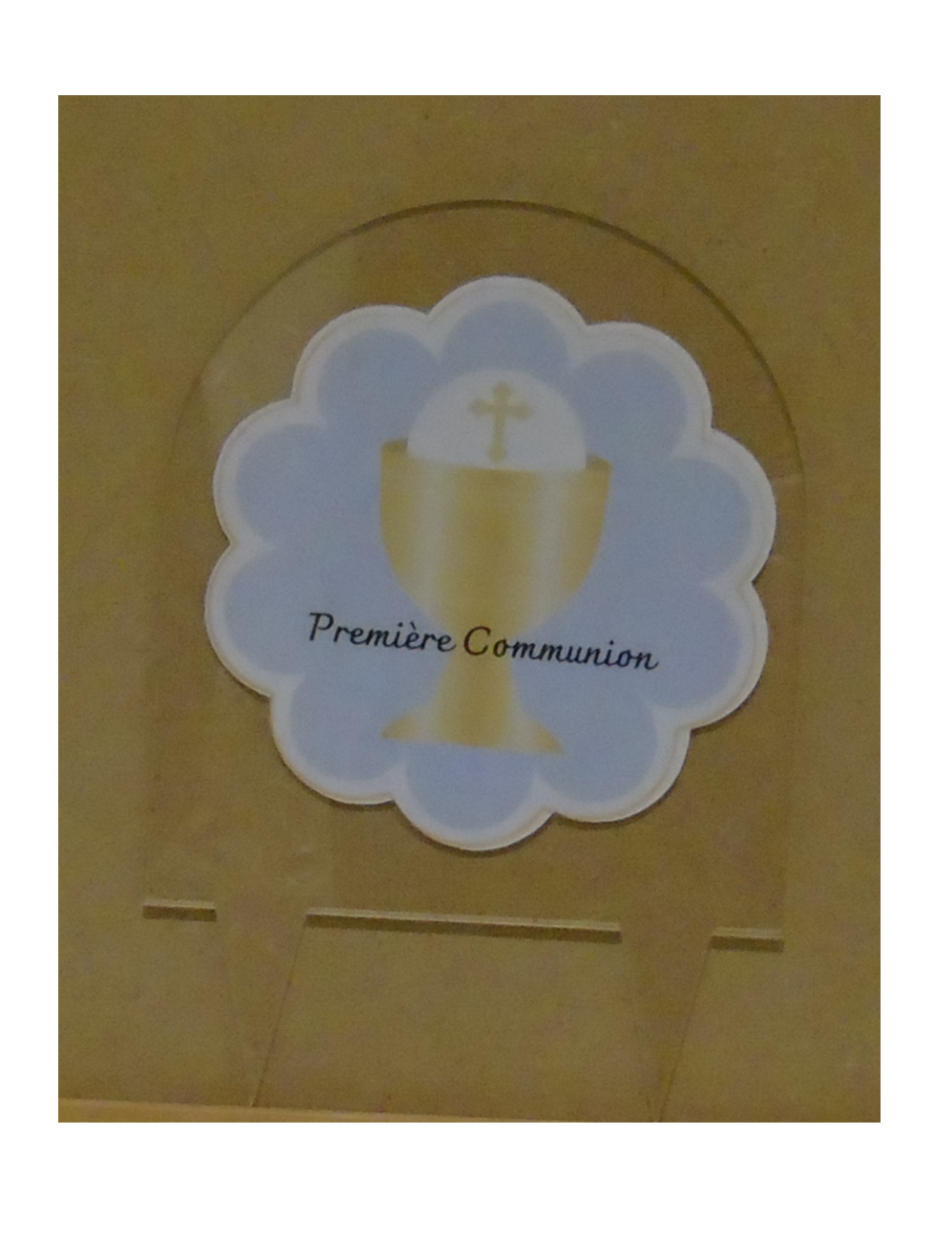 Cake topper Première Communion