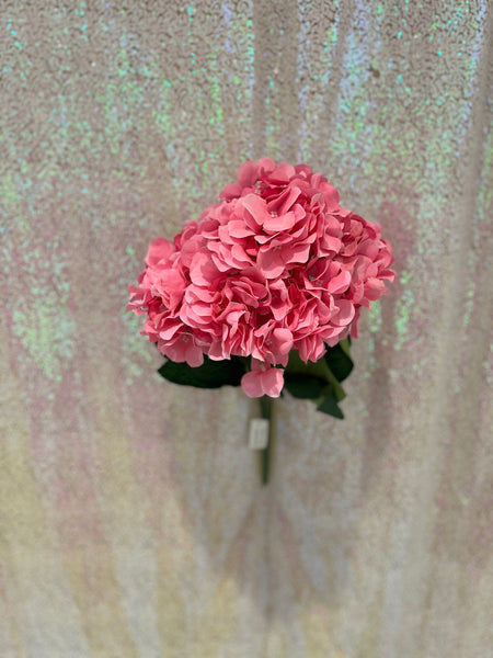 Bouquet d’hydrangée-Rose foncé
