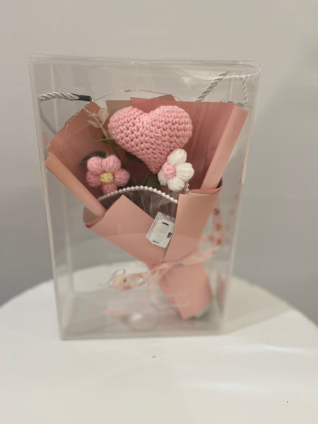 Bouquet de rose en crochet-Rose