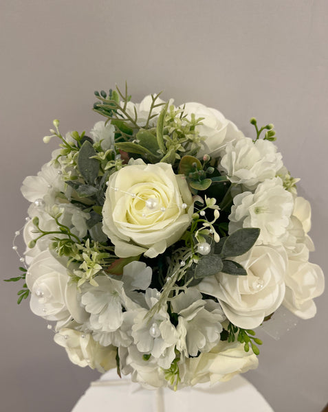 Bouquet de fleurs Ivoire
