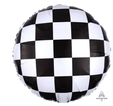 Ballon mylar - checkerboard