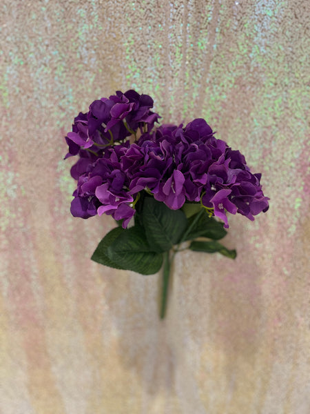 Bouquet d’hydrangée- Violet