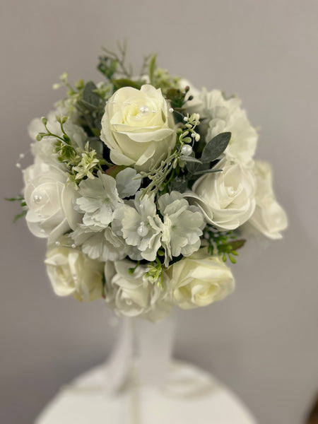 Bouquet de fleurs Ivoire