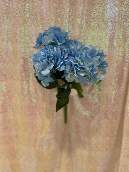 Bouquet d’hydrangée-Bleu pâle