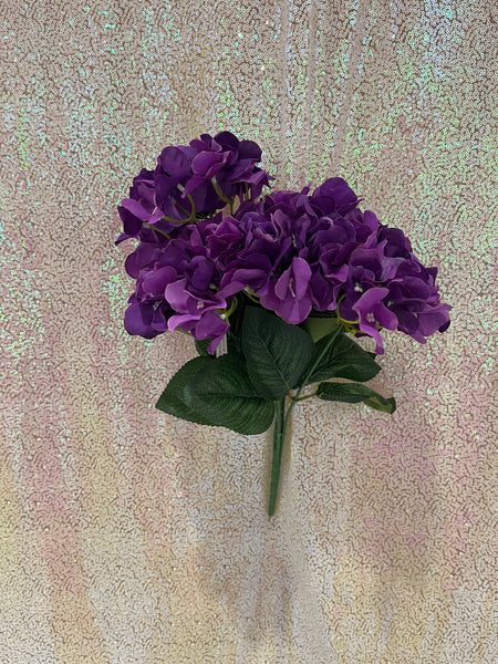 Bouquet d’hydrangée- Violet
