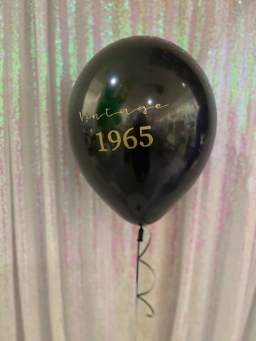 Ballon Latex -Vintage