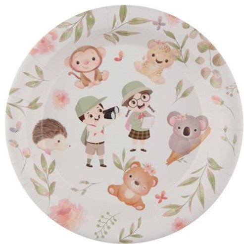 Assiettes Explorateurs