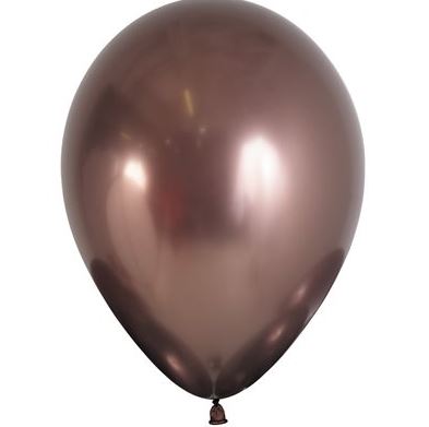 Ballon latex-Truffe chrome