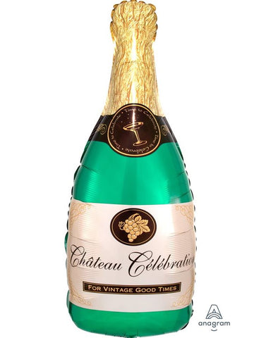 Ballon mylar-Bouteille Champagne