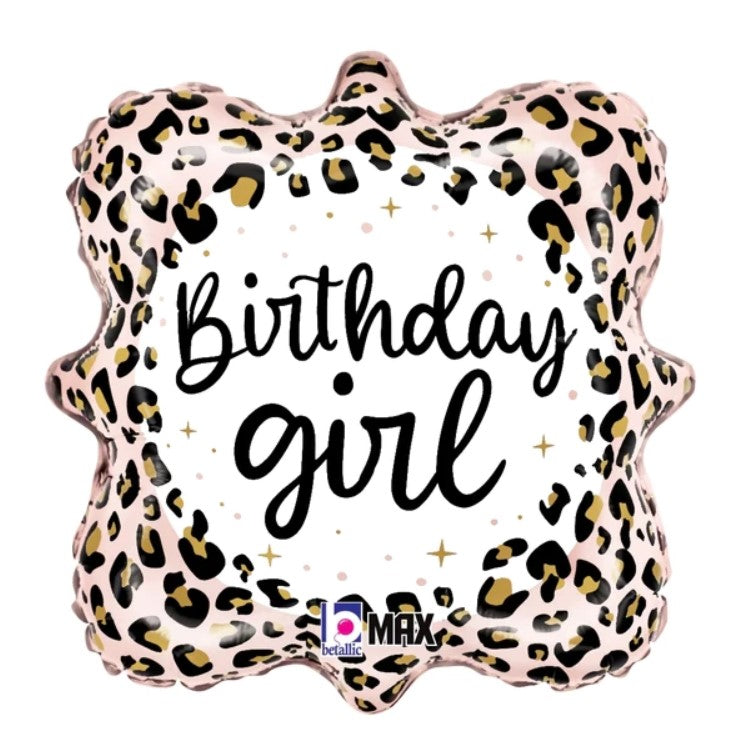 Ballon mylar-Birthday girl