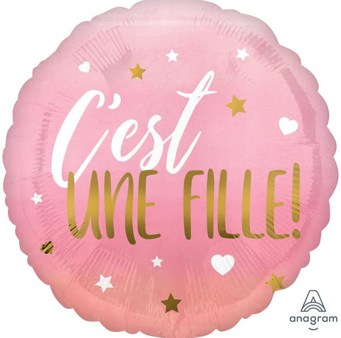 Ballon mylar -C'est une Fille
