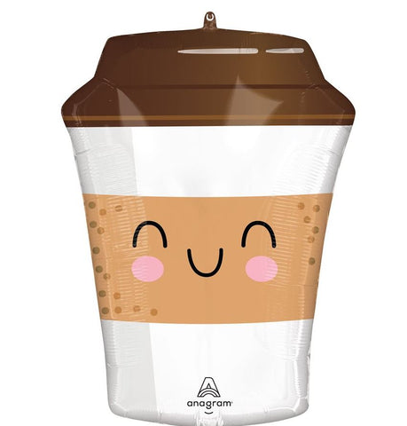 Ballon mylar grand- Café