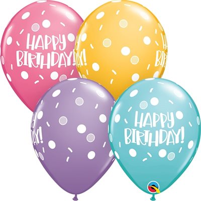 Ballon latex - Happy Birthday