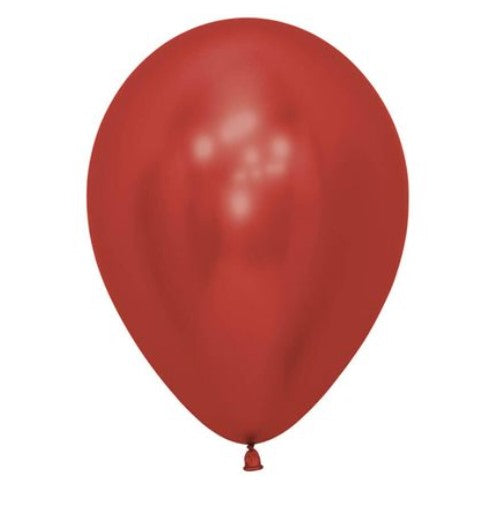 Ballon latex- Rouge chrome