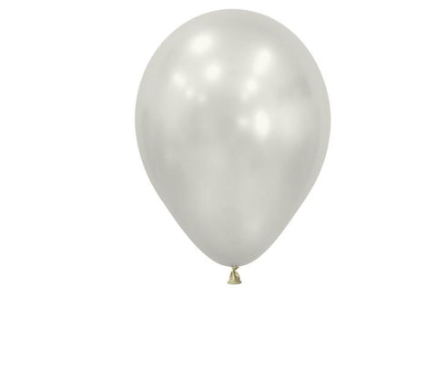 Ballon latex- Blanc huitre soie