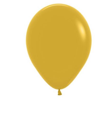 Ballon latex- Moutarde