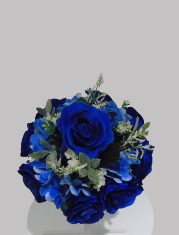 Bouquet de fleurs Bleu