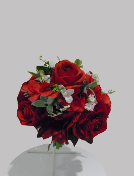 Bouquet de fleurs  Rouge