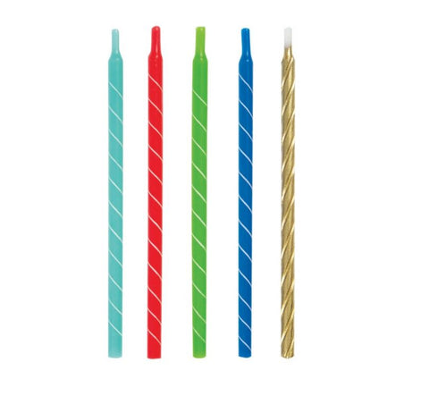 Chandelles colorées hautes