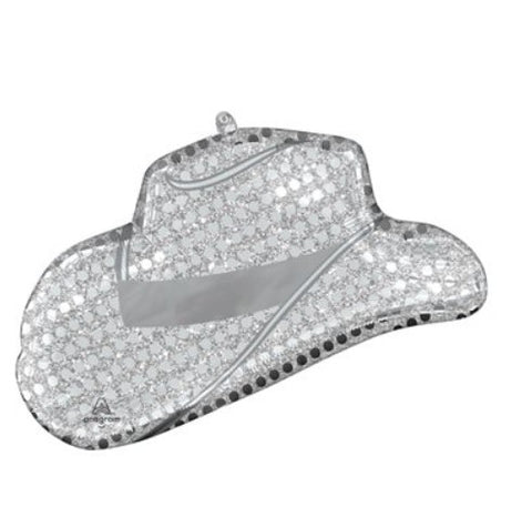 Ballon mylar-Chapeau de cowboy