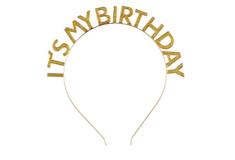 Serre-tête- It's My Birthday