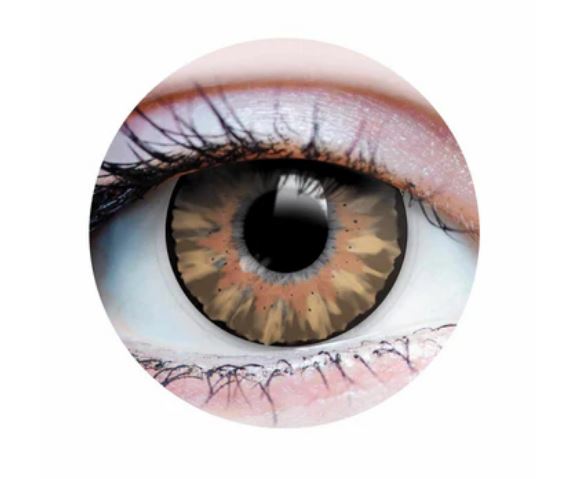 Lentilles de contact  miel