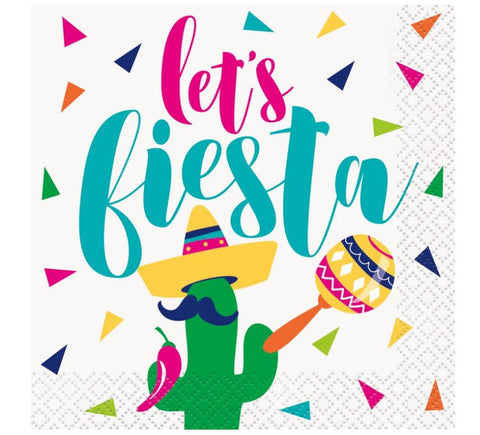 Petites serviettes- Let's Fiesta
