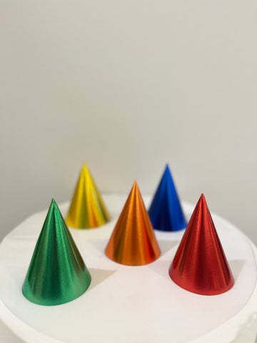 Mini chapeaux pointus d'anniversaire