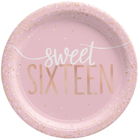 Petites assiettes Sweet sixteen