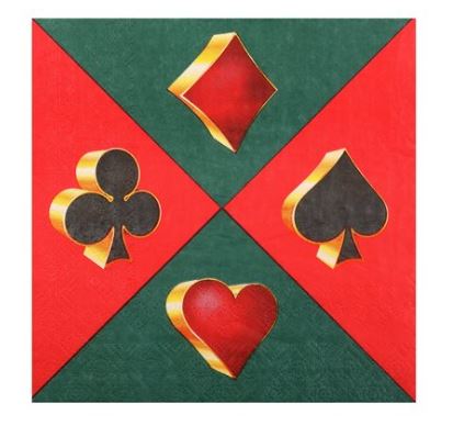 Serviettes Casino