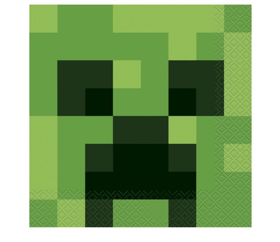 Serviettes minecraft