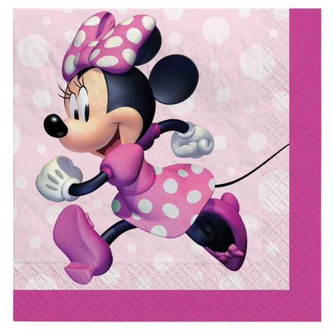 Petites serviettes de Minnie Mouse