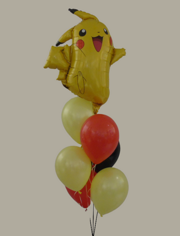 Bouquet  de ballons Pikachu