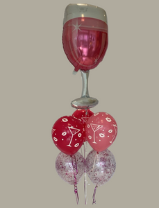 Bouquet de ballons Pink Cocktail